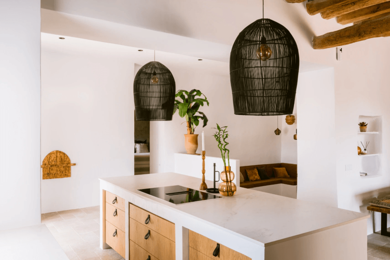 Charming bohemian villa with a guest house in the heart of Sant Jordi